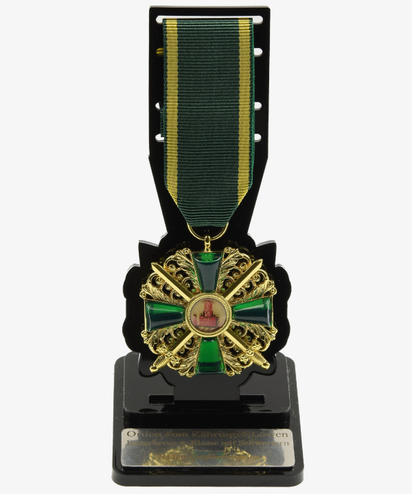 Preview: Ständer, Baden Orden vom Zähringer Löwe 2. Klasse mit Schwertern